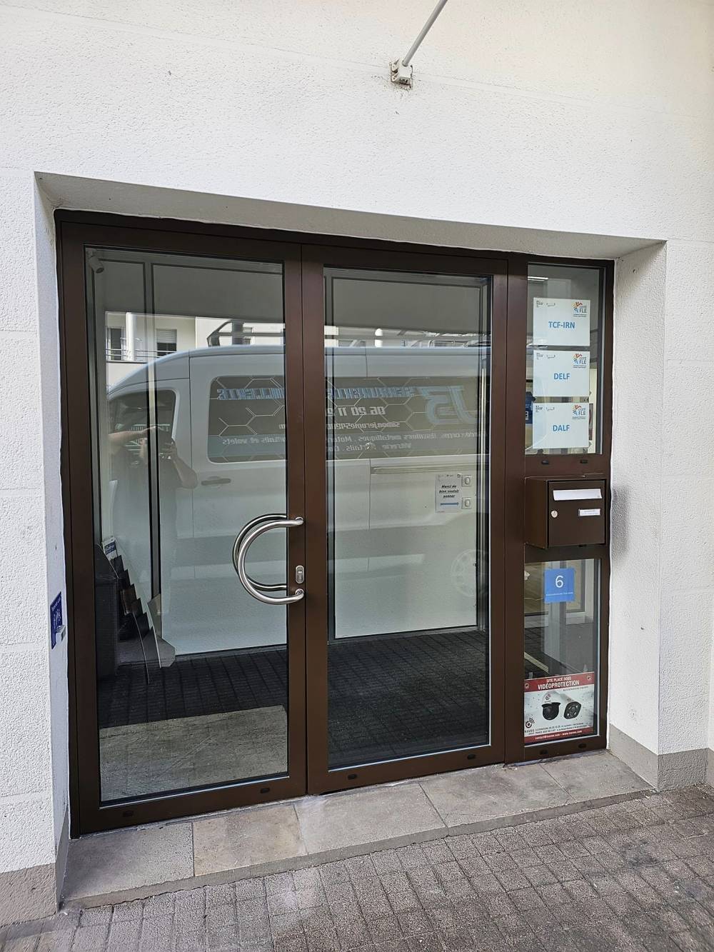 porte en verre