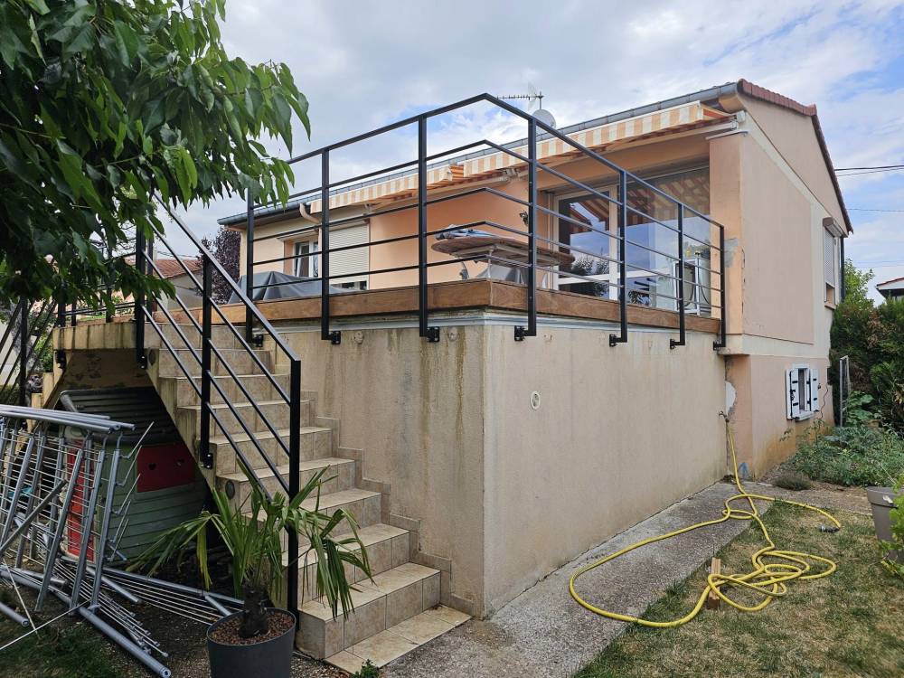 garde corps et escalier